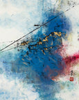 Chinese Ink Painting-Landscape 山水 48.7x37.6cm by HK female artist Chan Kai 陳佳
