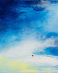 Acrylic Painting-The world between you and me 二人世界 30x40cm by HK female artist Chan Kai 陳佳
