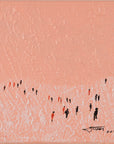Acrylic Painting-Big big world 大大世界 15x15cm by HK female artist Chan Kai 陳佳