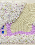 Hand embroidery textile art-My Feet Have Their Own Thought by Karry Hon Ka Yi 韓嘉怡