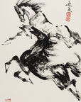 Galloping horse 奔馬 by Kwok Ti Hong 郭迪康