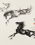 Galloping horse 奔馬 by Kwok Ti Hong 郭迪康