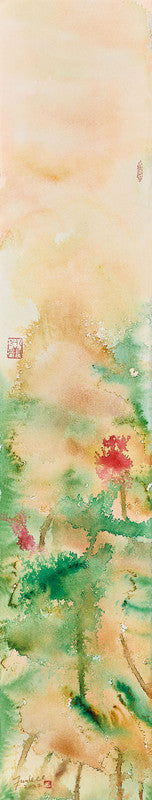 Fine Watercolor Painting - Fine Jade with Virtuous Beauty 巧玉懿美 by Siu Fun Kee 蕭芬琪